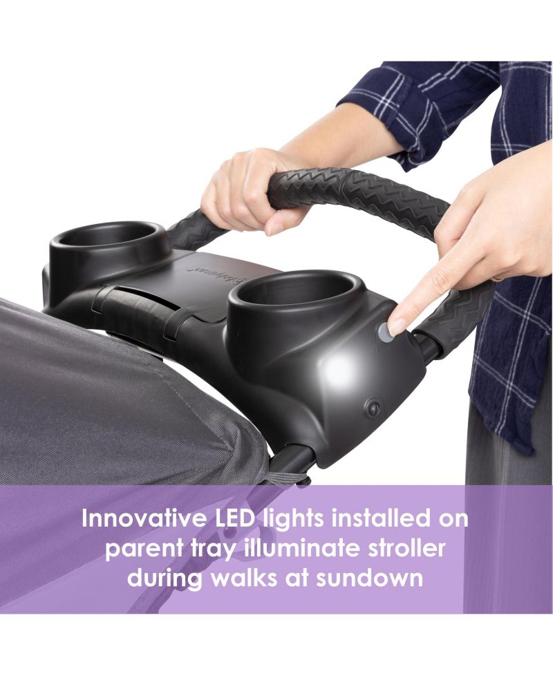 Expedition Zero Flat Jogger Travel System with LED Lights
