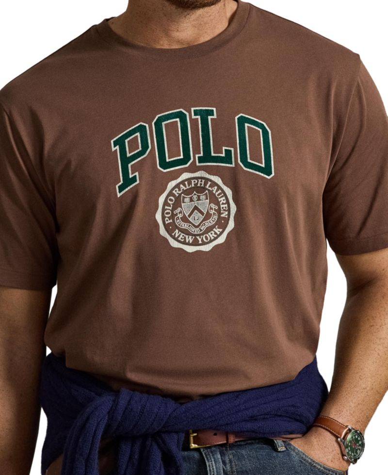 Men's Big & Tall Logo Jersey T-Shirt
