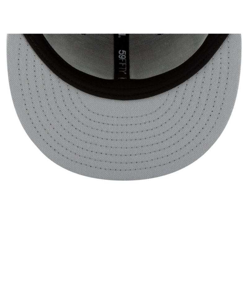 Men's Black Los Angeles Dodgers Blue Heaven On Earth Stadium Patch 59FIFTY Fitted Hat
