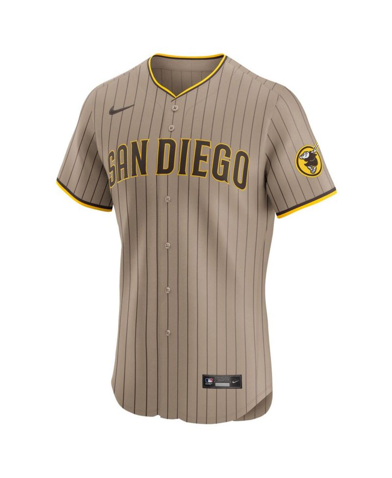 Men's Fernando Tatis Jr. Sand San Diego Padres Alternate Elite Jersey
