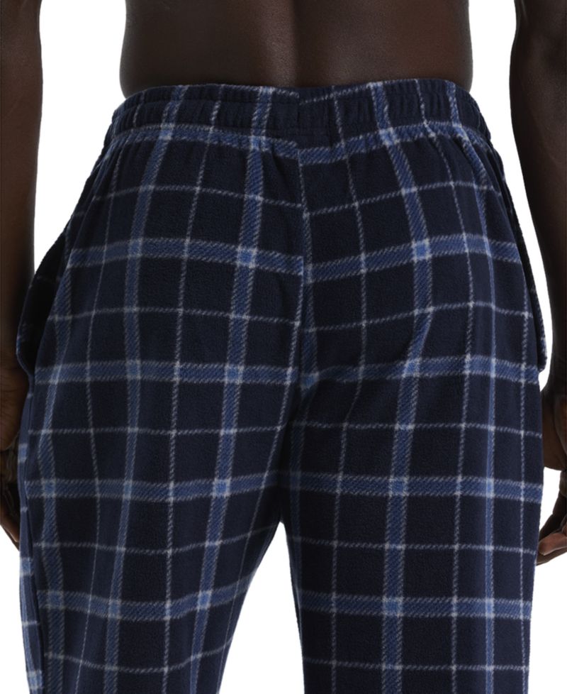 Men's Shirt & Plaid Pajama Set