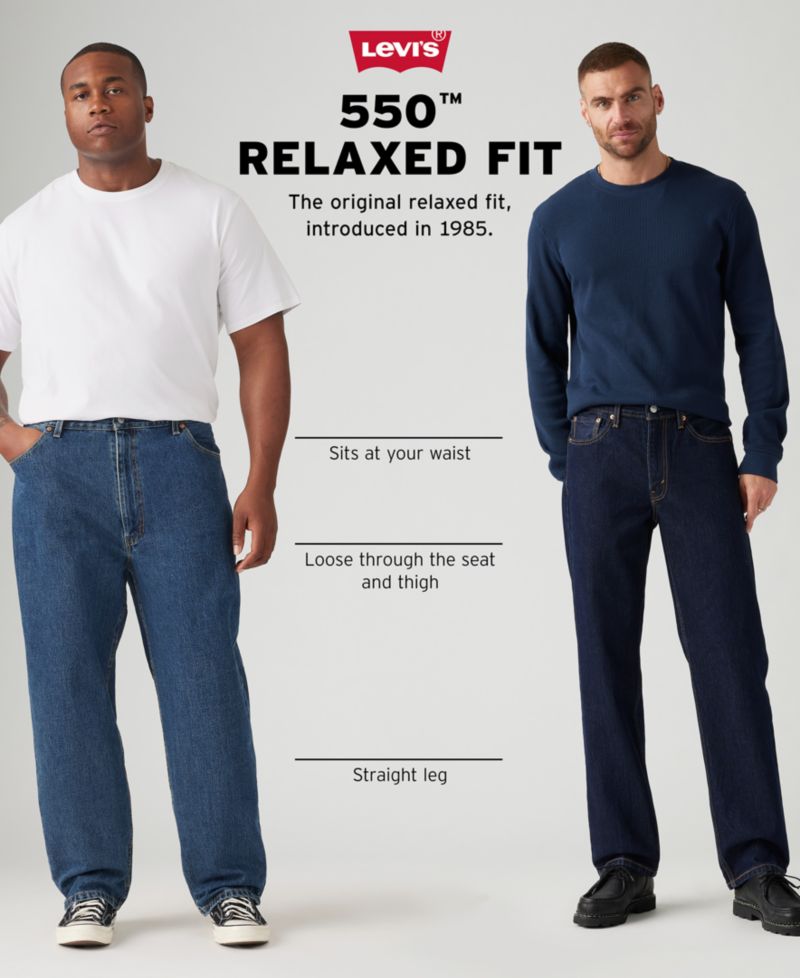 Men's Big & Tall 550™ Relaxed Fit Non-Stretch Jeans