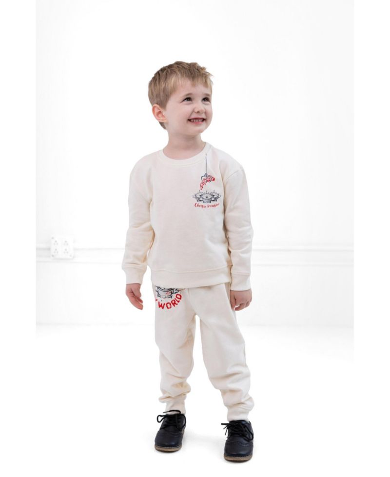 Toddler Boys 2-Piece Sweatshirt and Joggers Set