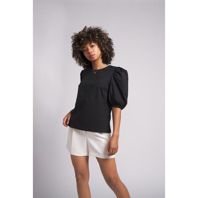 Women's Kate Puff Sleeve Cotton Top