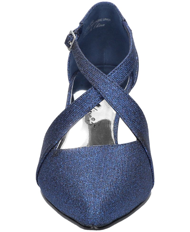 Women's Elegance Cross Strap Front Pumps