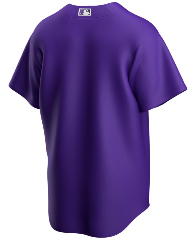 Men's Colorado Rockies Official Blank Replica Jersey