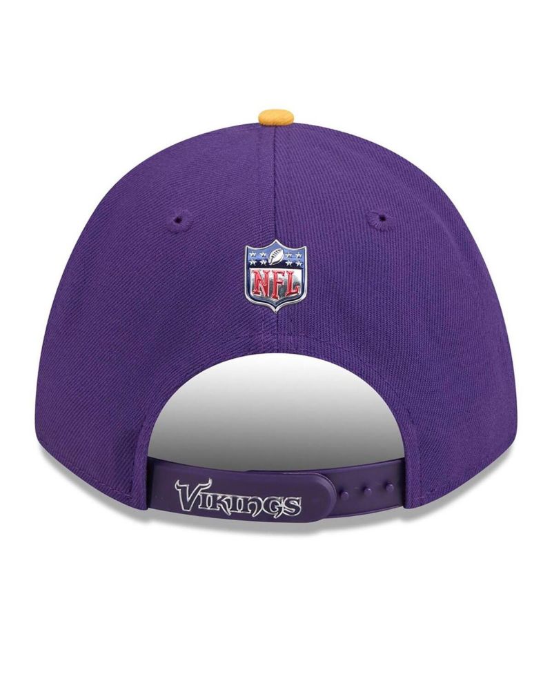 Men's Purple/Gold Minnesota Vikings 2026 NFL Draft 9FORTY M-Crown Adjustable Hat