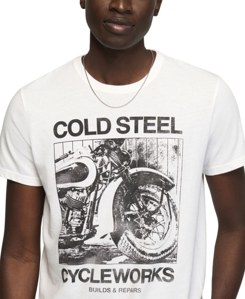 Men's American Customs Motorcycles Graphic T-Shirt