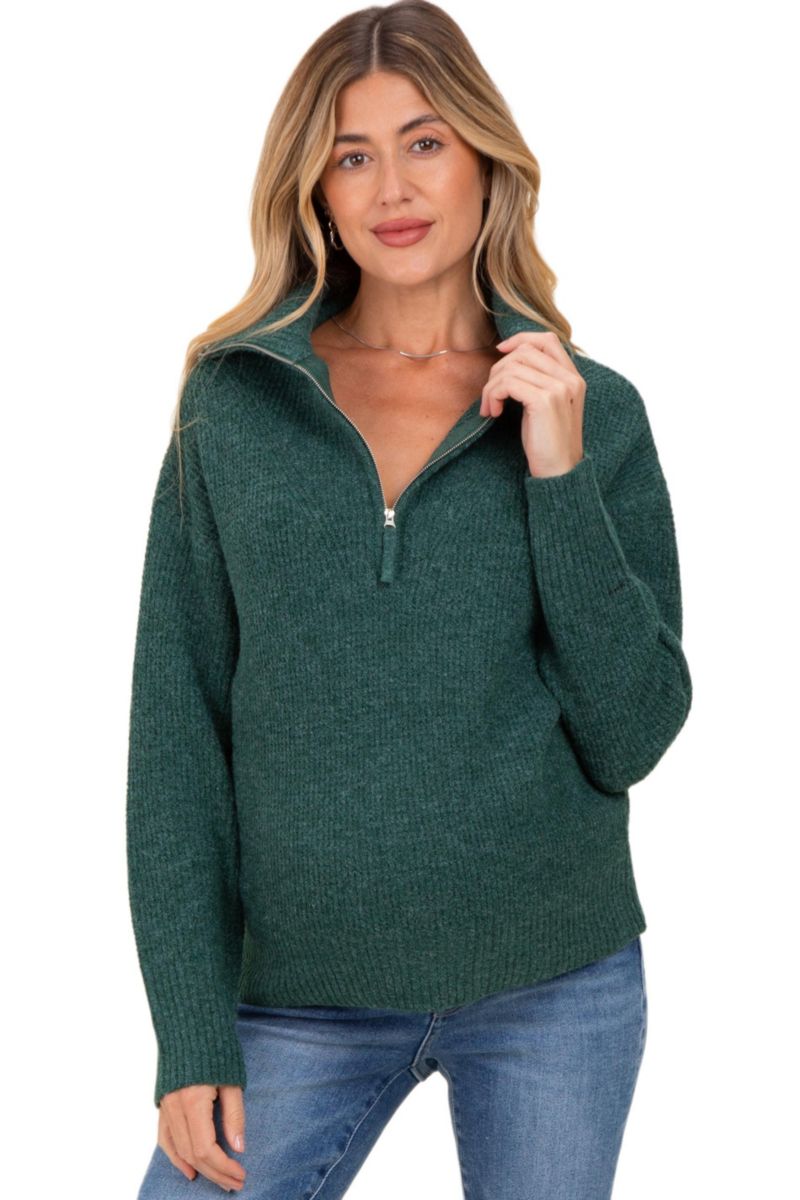 Women's Half Zip Pullover Sweater