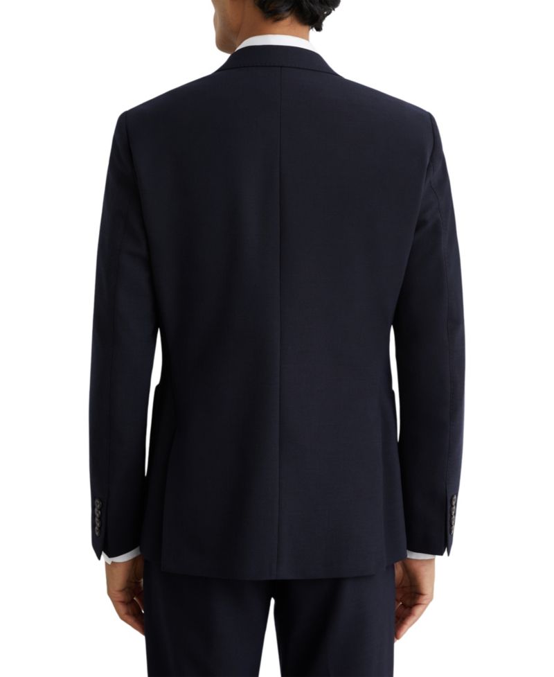 Men's Belmont Tailored-Fit Double-Breasted Textured Suit Blazer