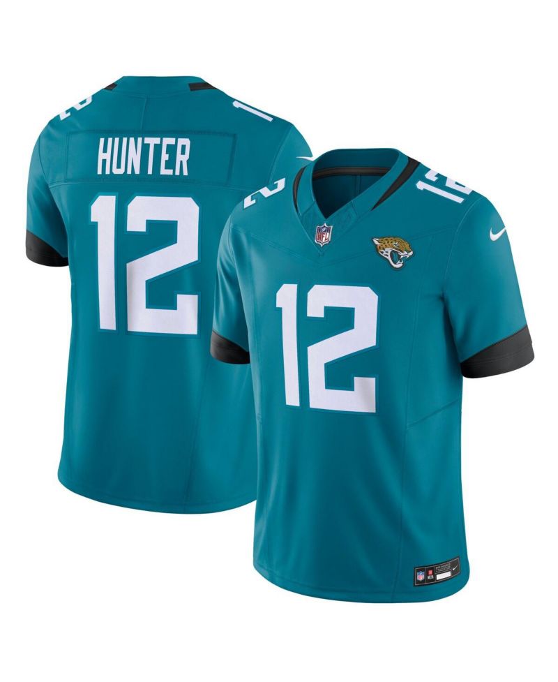 Men's Travis Hunter Teal Jacksonville Jaguars Team Limited Jersey