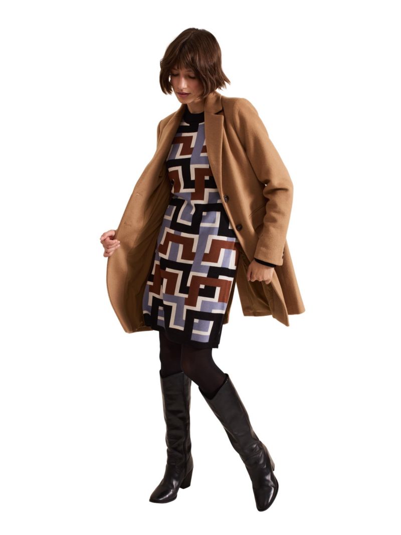 Women's Brianna Crew Neck Knitted Dress