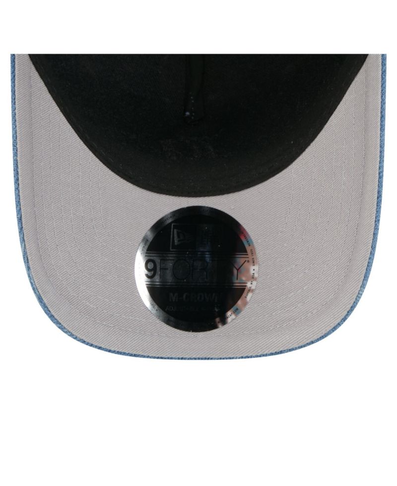 Men's Denim Detroit Tigers A-Frame 9FORTY Adjustable Hat