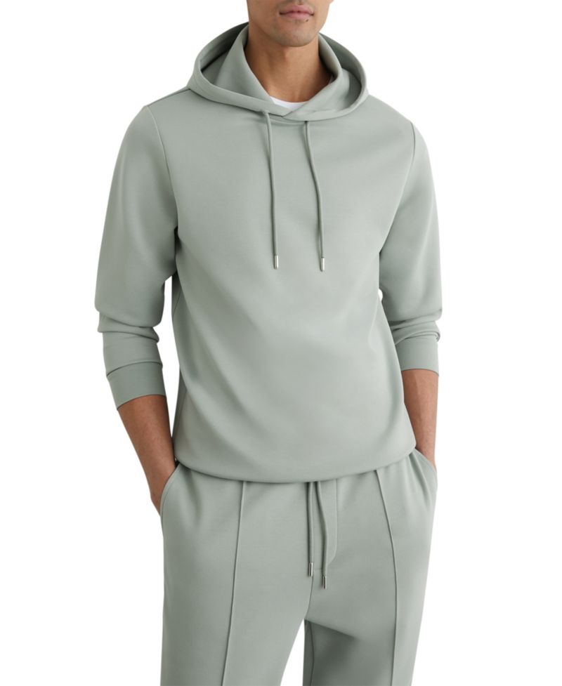 Men's Fabien Premium Interlock Jersey Drawstring Hood Hoodie