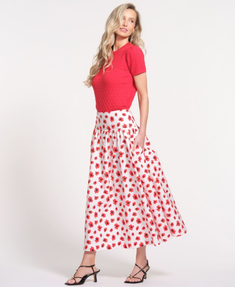 Women's Floral Printed Maxi Skirt