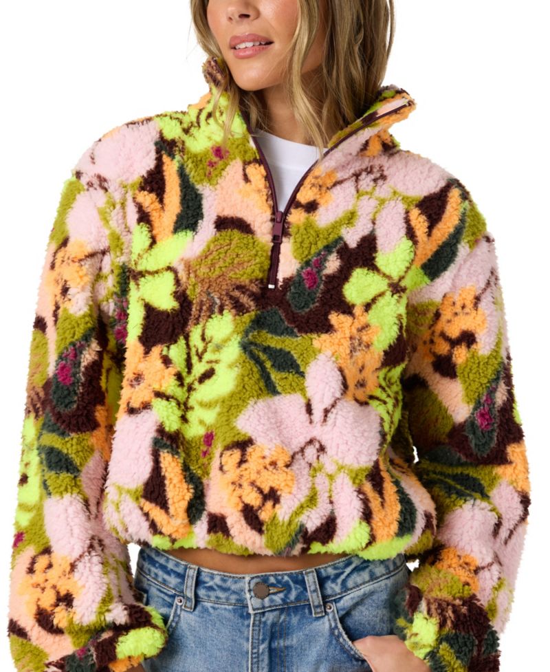 Women's Kacey High-Pile 1/2 Zip Fleece Jacket