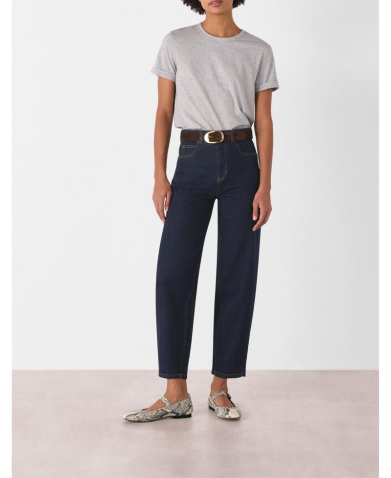 Women's Stretch Barrel Leg Jeans