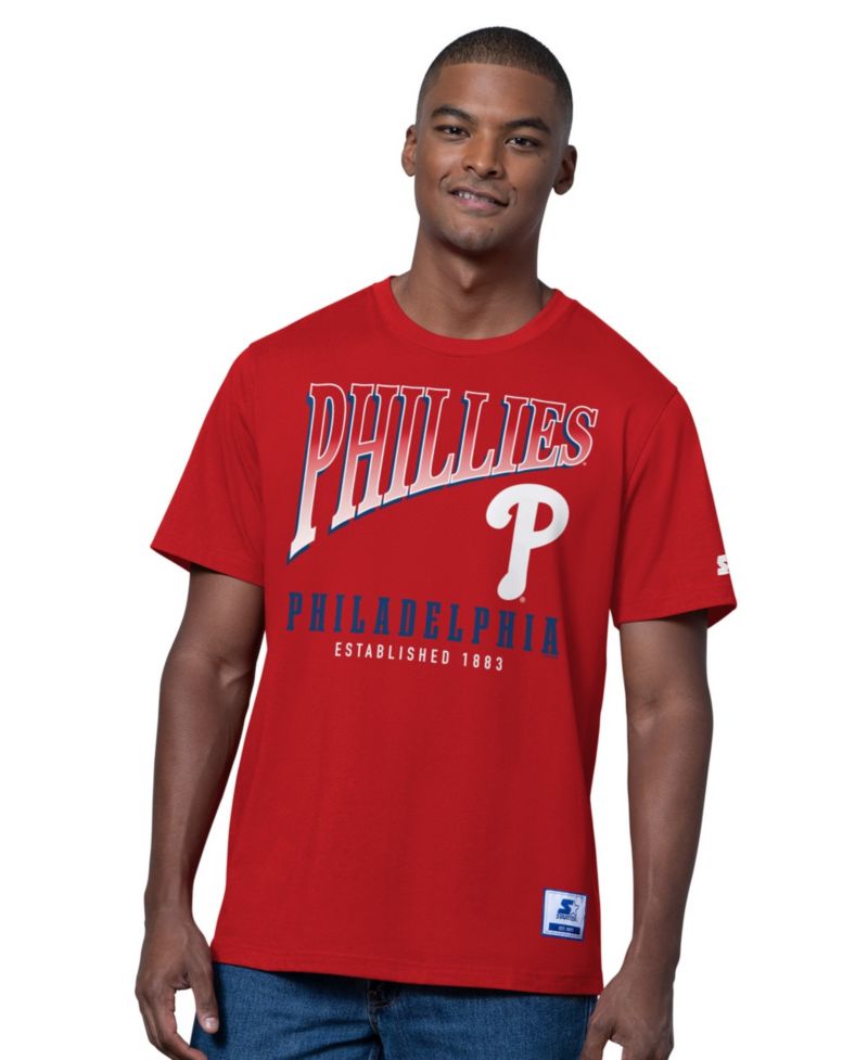 Men's Two-Pack Red/Heather Gray Philadelphia Phillies T-Shirt Set