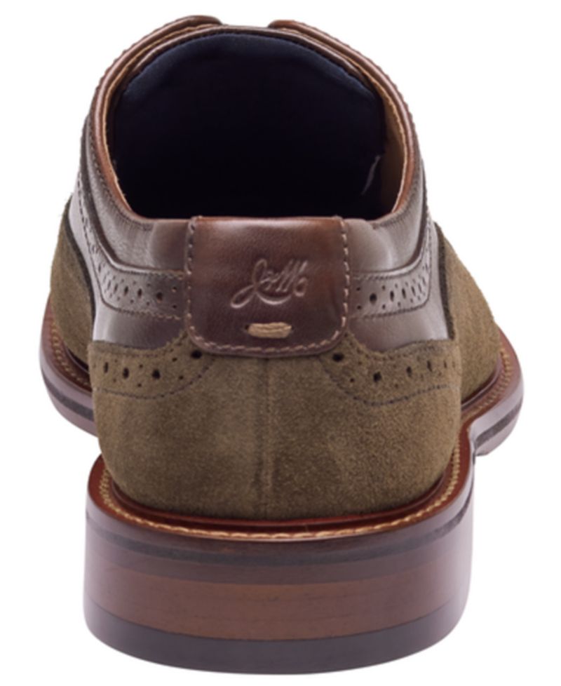 Men's Conard 2.0 Cap Toe Leather and Suede Oxford