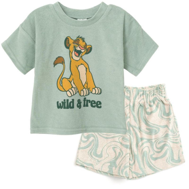 Little Boys T-Shirt and Shorts Outfit Set
