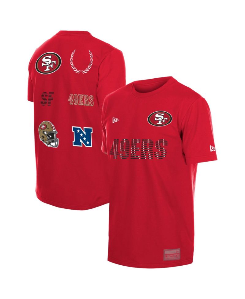 Men's Scarlet San Francisco 49ers Match T-Shirt