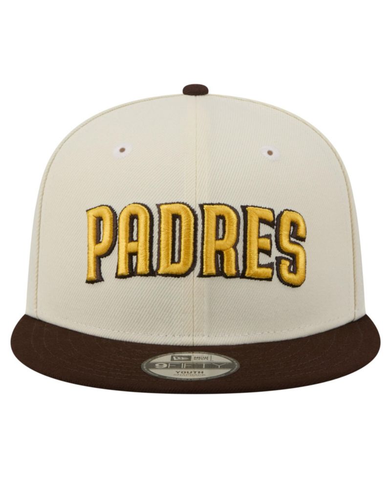 Big Boys and Girls White San Diego Padres Two-Tone 9FIFTY Snapback Hat
