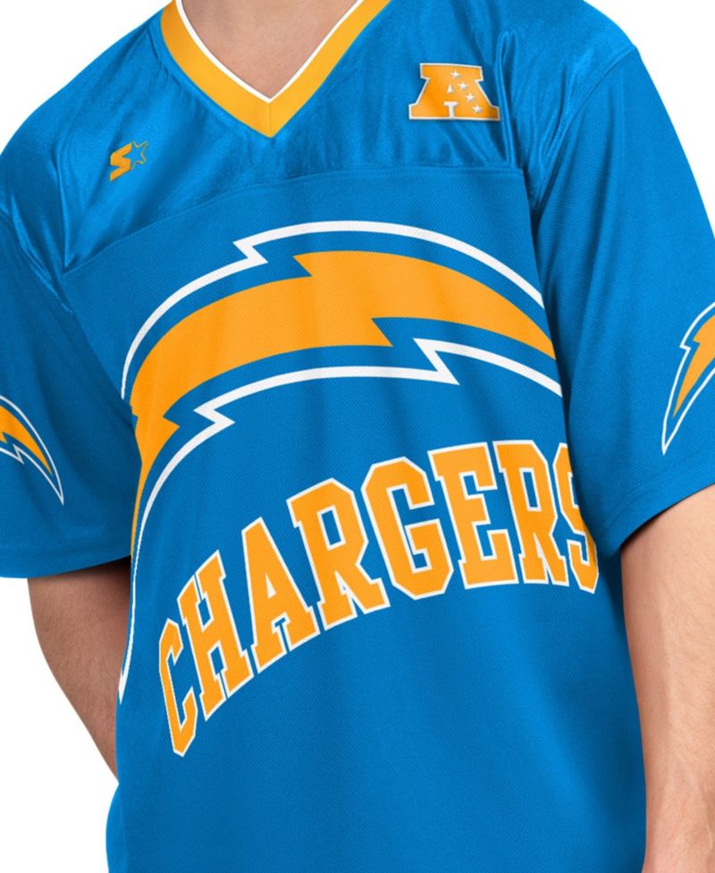 Men's Los Angeles Chargers Graphic Short-Sleeve and Long-Sleeve T-Shirt, 2-Piece Set