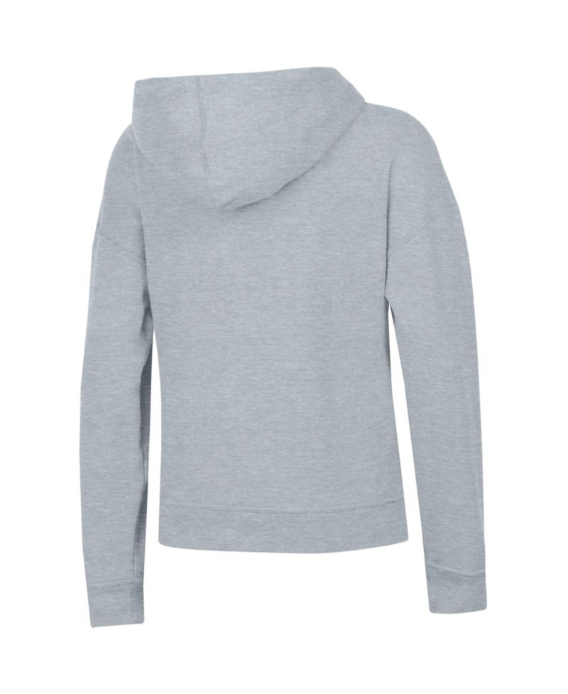 Women's Heather Gray Houston Texans Power Blend Hoodie