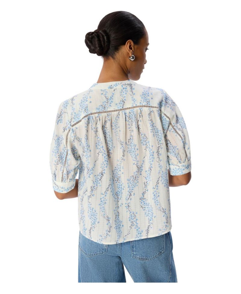 Women's Ditsy Stem Textured Shirt
