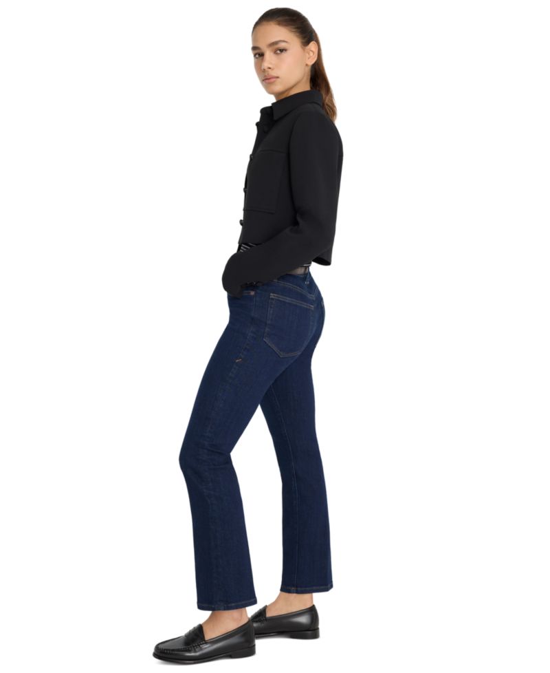 Women's Mid-Rise Straight-Leg Jeans, Regular & Plus Size