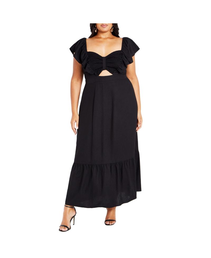Women's Alora Flutter Maxi Dress