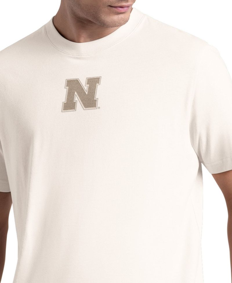 Men's White Nebraska Huskers Warm Up T-Shirt