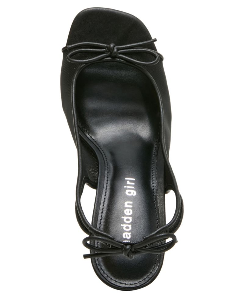 Women's Gala Slingback Peep-Toe Bow Pumps