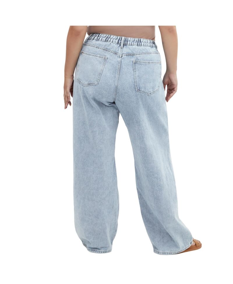 Plus Size Harley Kyla Wide Leg Jean