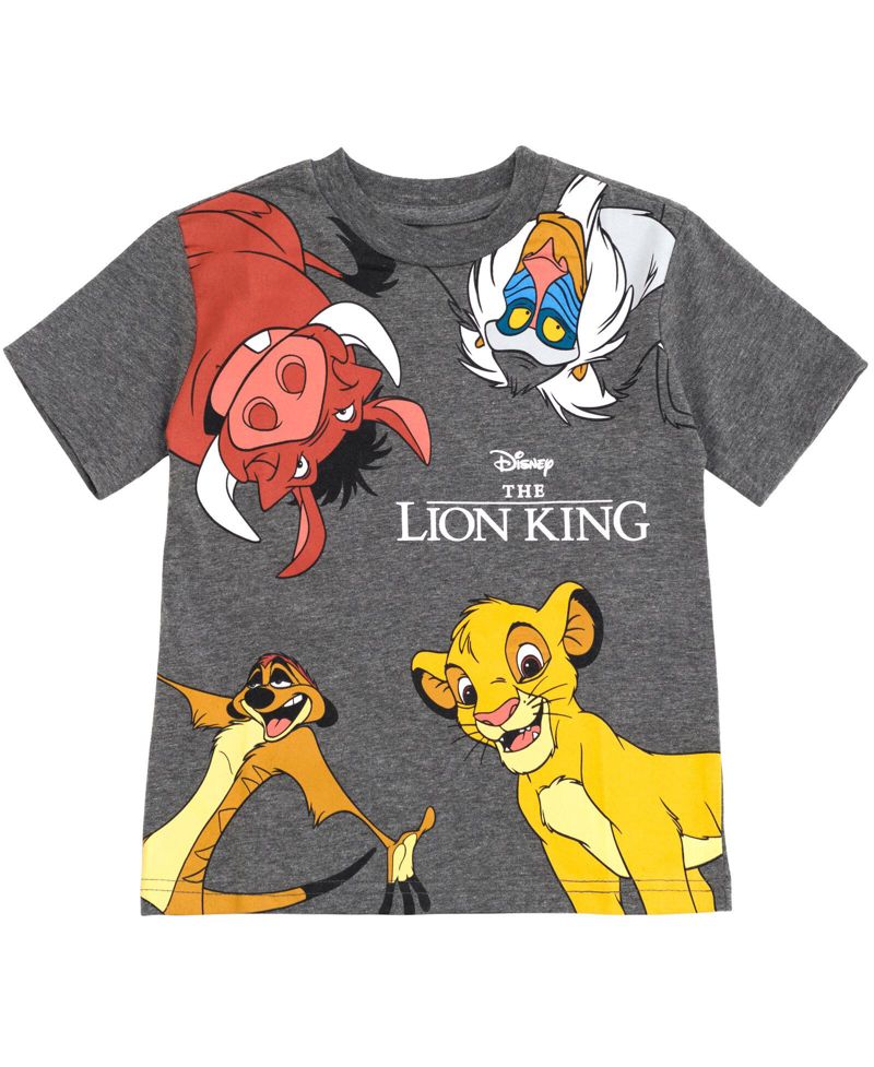 Toddler Boys Disney 2T-5T Lion Guard Simba Timon Pumbaa Rafiki 3-Pack T-Shirts