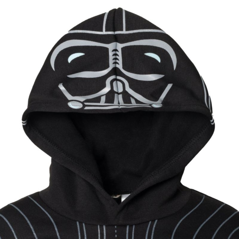 Boy's 4-20 Sizes Darth Vader Boba Fett The Mandalorian Fleece Pullover Hoodie and Pants Outfit Set