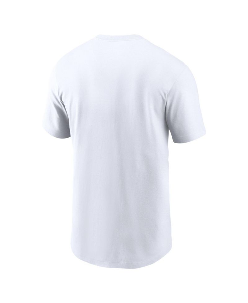 Men's White North Carolina Tar Heels Baseball Wordmark T-Shirt