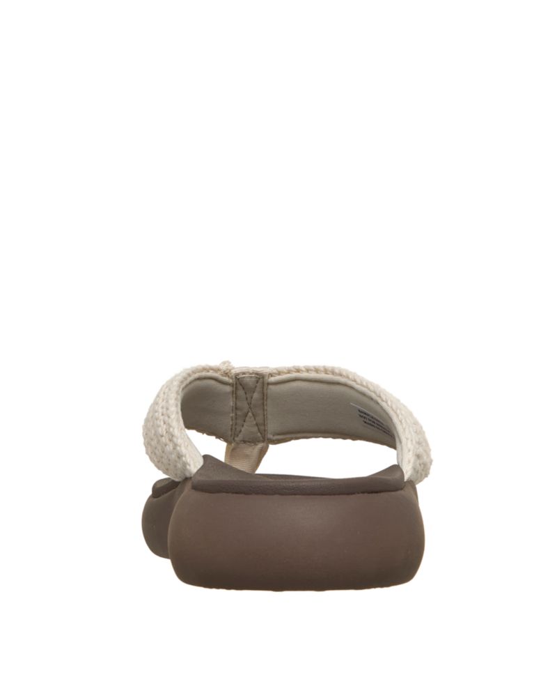 Women's Relaxed Fit: Asana Luxe - Valley Chic 2 Flip-Flop Thong Sandals from Finish Line