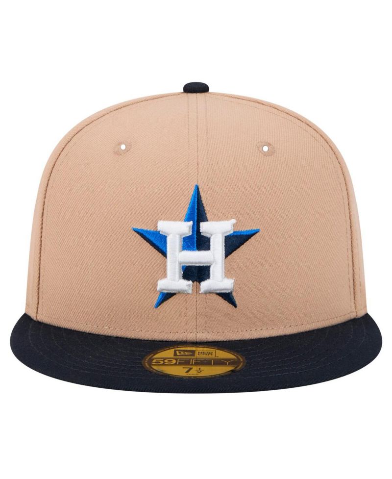Men's Khaki Houston Astros 59FIFTY Fitted Hat