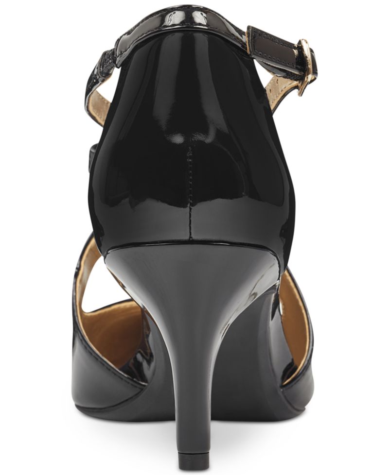Women's Zeffer Strappy Bow Stiletto Heel Pumps
