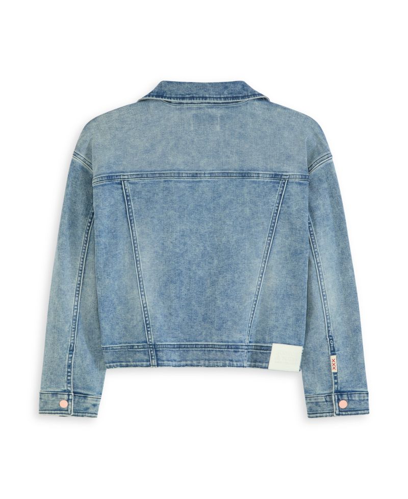 Big Girls Denim Group Stretch Jacket