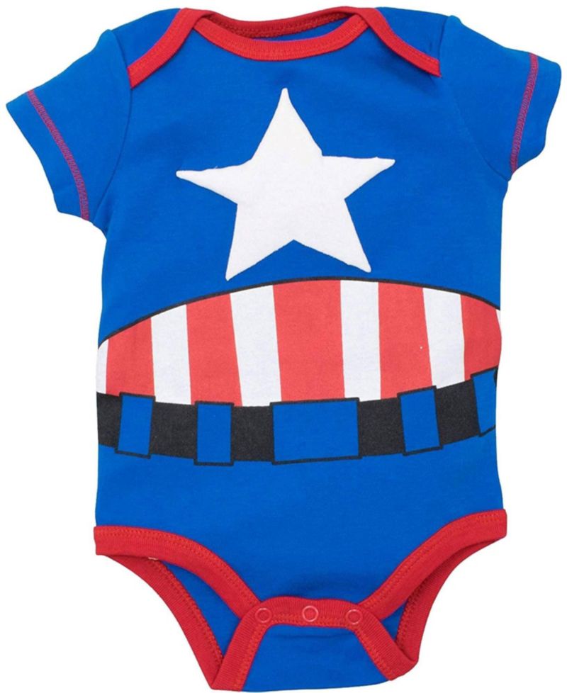 Baby Boys Cosplay Bodysuit and Hat Set
