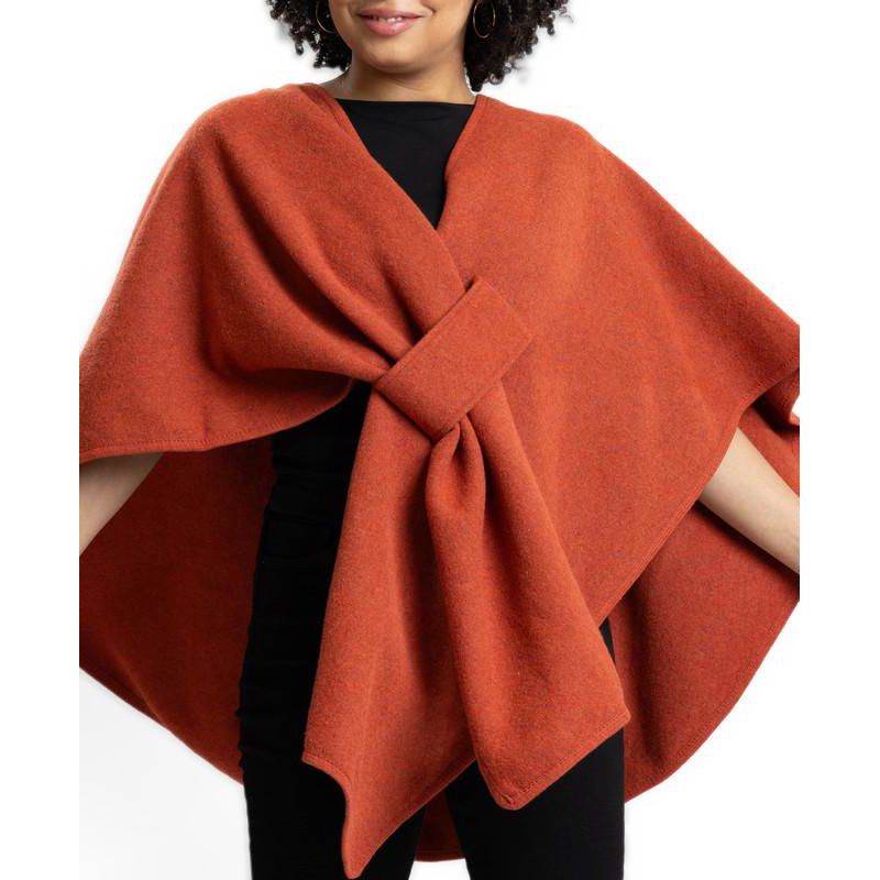 Women's Gloria Oversized V-Neck 3/4-Sleeve Poncho
