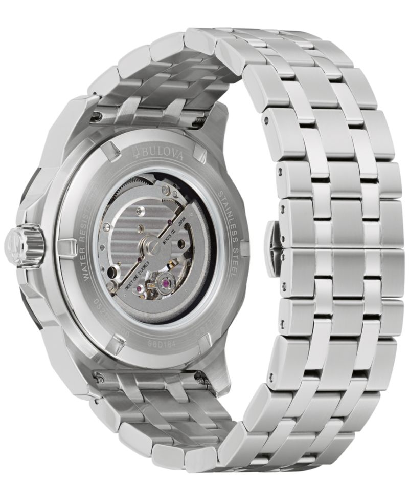 Men's Automatic Marine Star Marc Anthony Stainless Steel Bracelet Watch 45mm