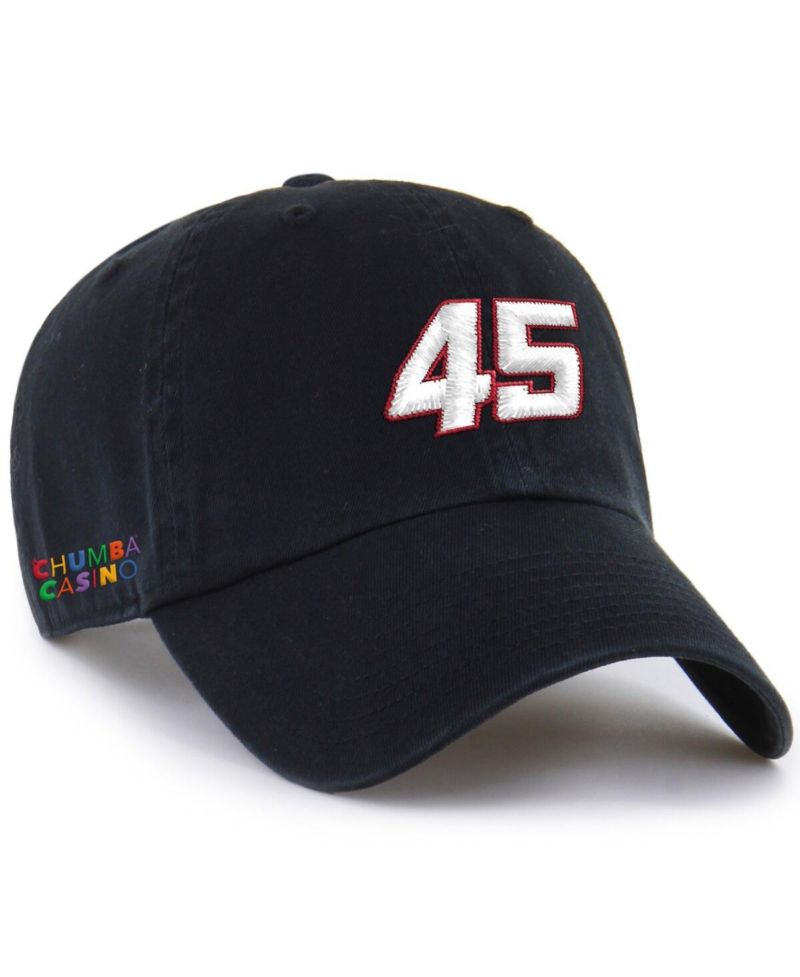 Men's Black Tyler Reddick Clean Up Adjustable Hat