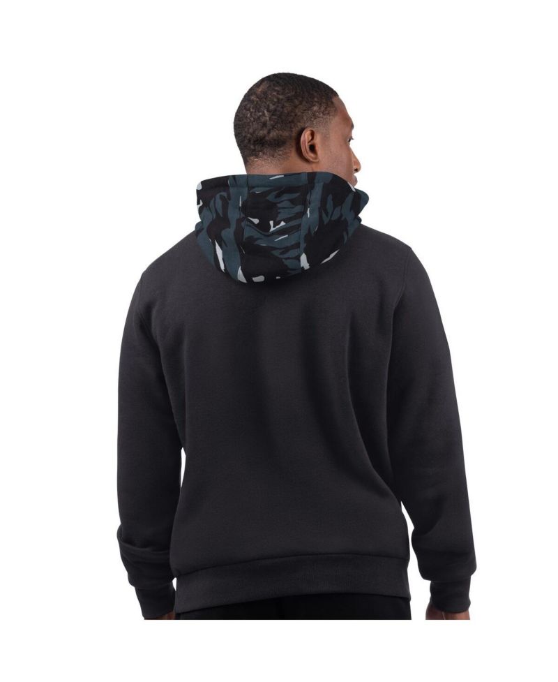 Men's Black New Orleans Saints Thursday Night Gridiron Pullover Hoodie