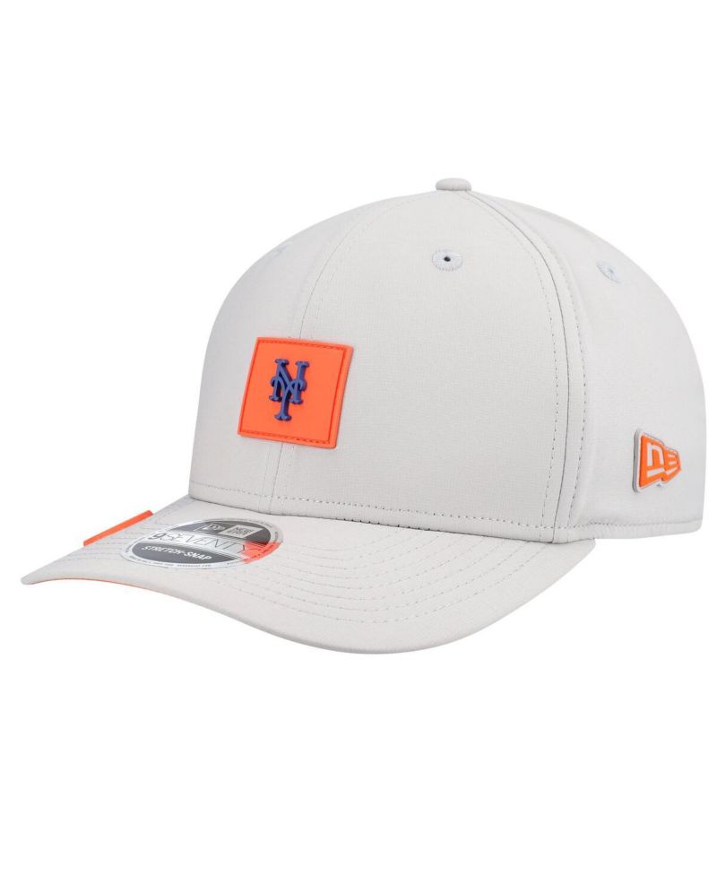Men's Gray New York Mets 2026 Clubhouse 9SEVENTY Adjustable Hat