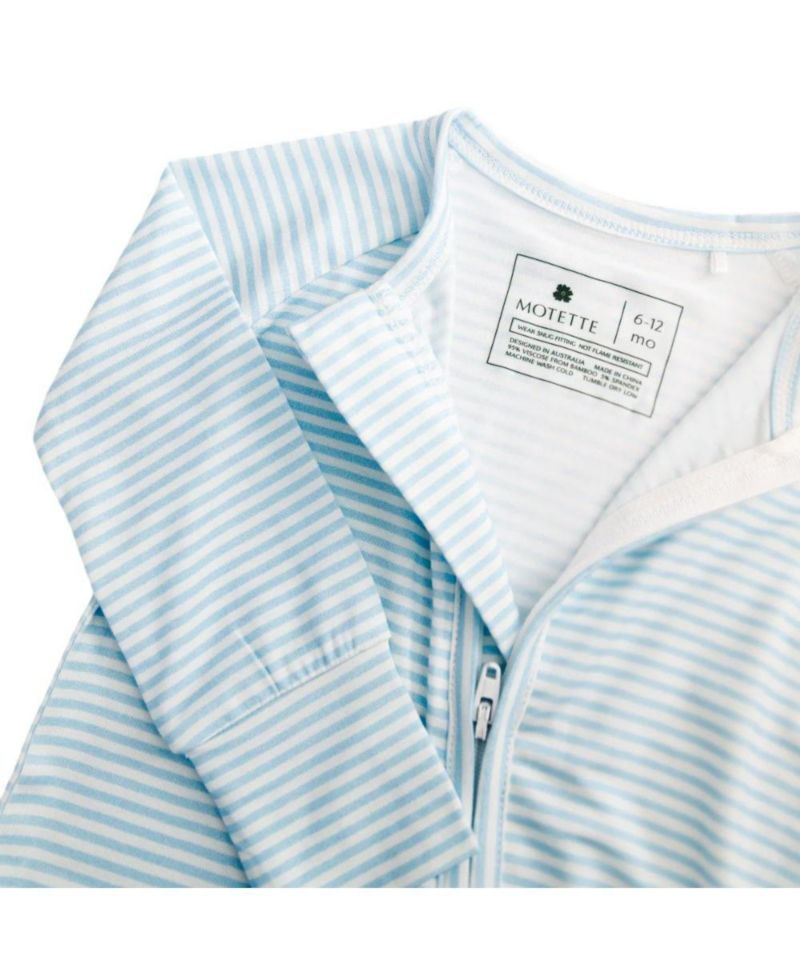 Baby Boys Seaside Stripe Bamboo Sleeper