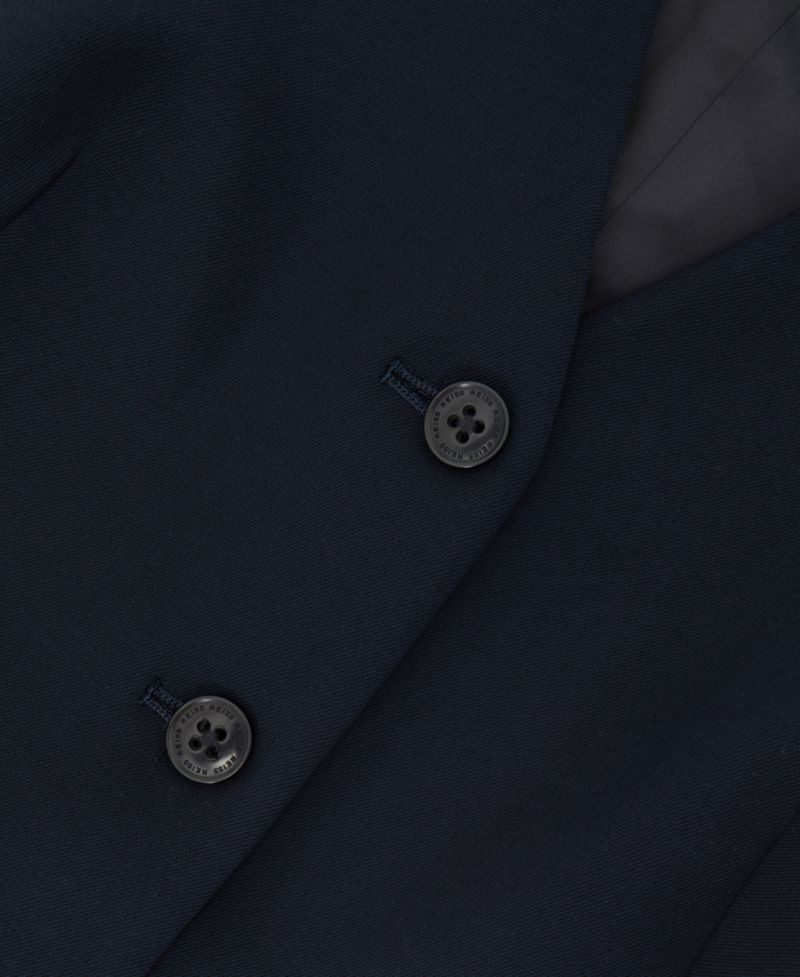 Women's Gabi Tailored Single-Breasted Twill Waistcoat
