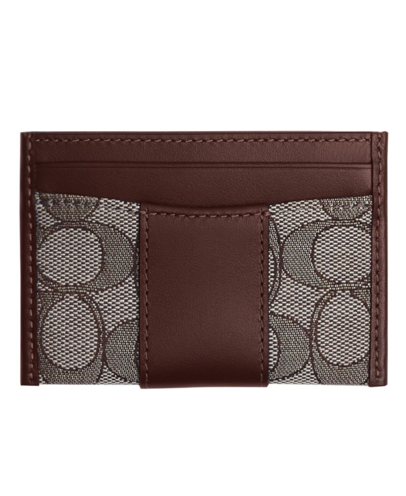 Essential Signature Canvas Card Case